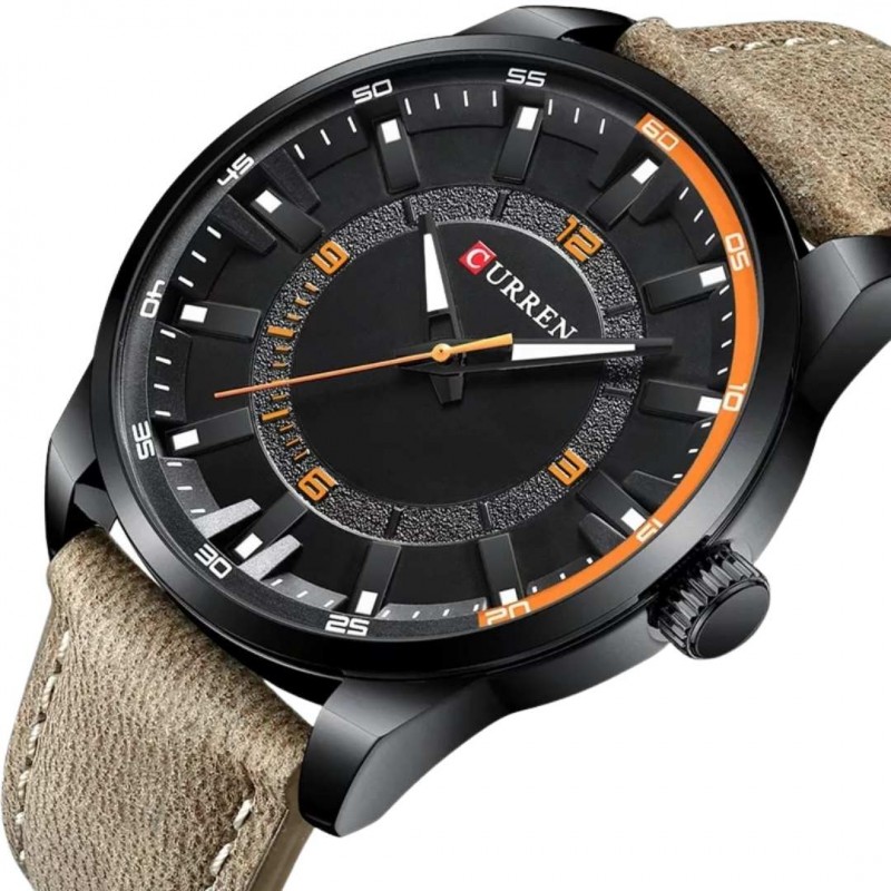 Relógio Curren homem bracelete sintética