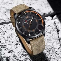 Relógio Curren homem bracelete sintética