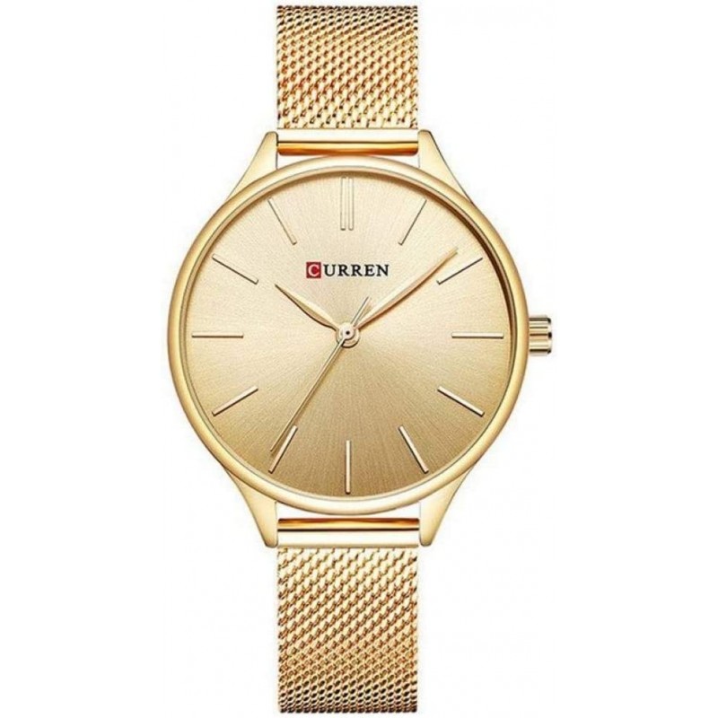 Relógio Curren mulher com bracele em aço