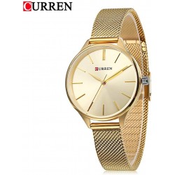 Relógio Curren mulher com bracele em aço