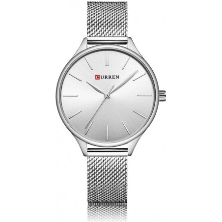 Relógio Curren mulher com bracele em aço