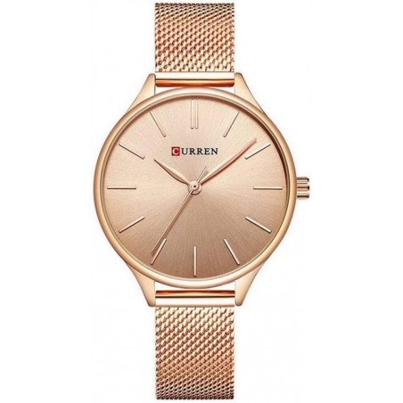 Relógio Curren mulher com bracele em aço